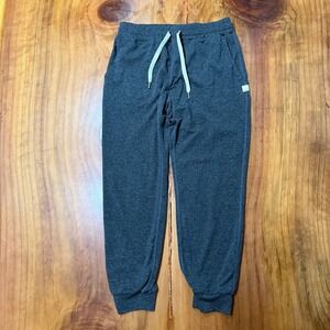 Vuori Womens Pants XS Drawstring Performance Jogger Charcoal Haether Athletic F3